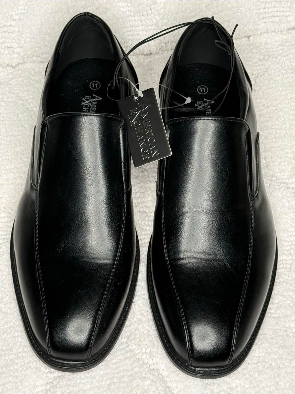 American Exchange Men’s Black Dress Shoes Size 11